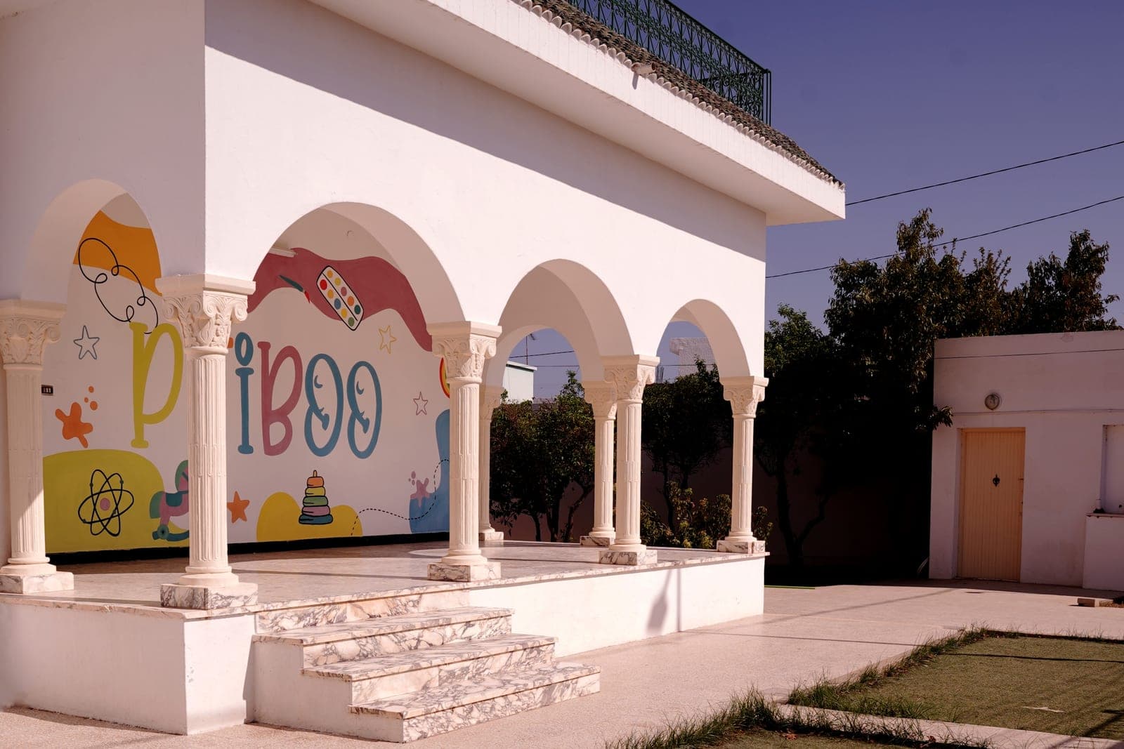 Façade extérieure de la crèche PtiBoo